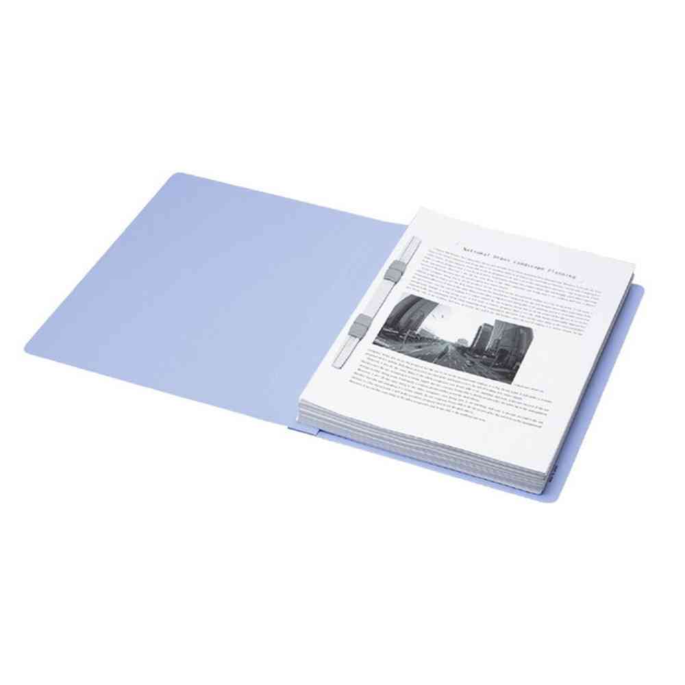 コクヨ フラットファイル PPワイド A4-S 1冊 青