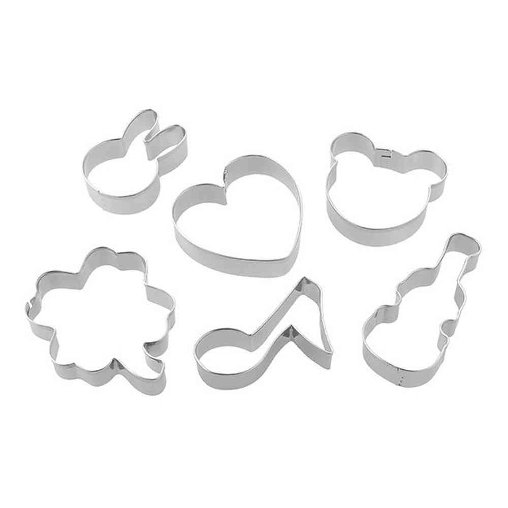 貝印 KHS クッキー抜型 (クマ・ウサギ)DL6428 6個セット