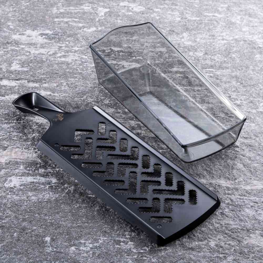 貝印 関孫六 コンパクトおろし器(受け皿付き) DH3352