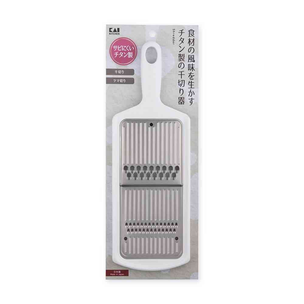 貝印 KK チタン千切り器 000DH8030 ホワイト