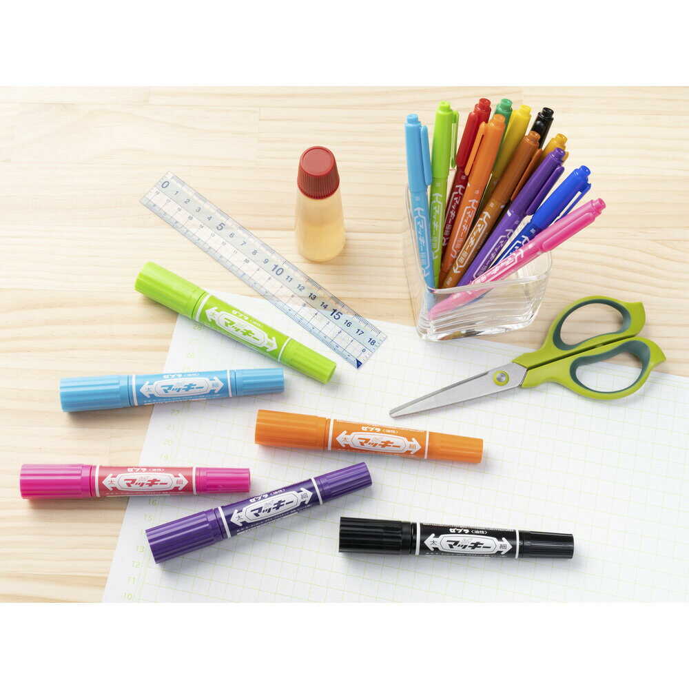 ゼブラ ハイマッキー 茶 1本入 茶