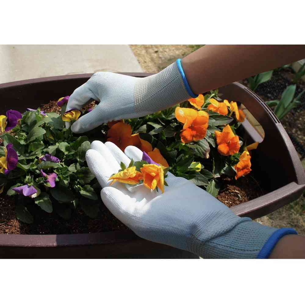 ショーワグローブ #260 ピッタリ背抜き M ブルー