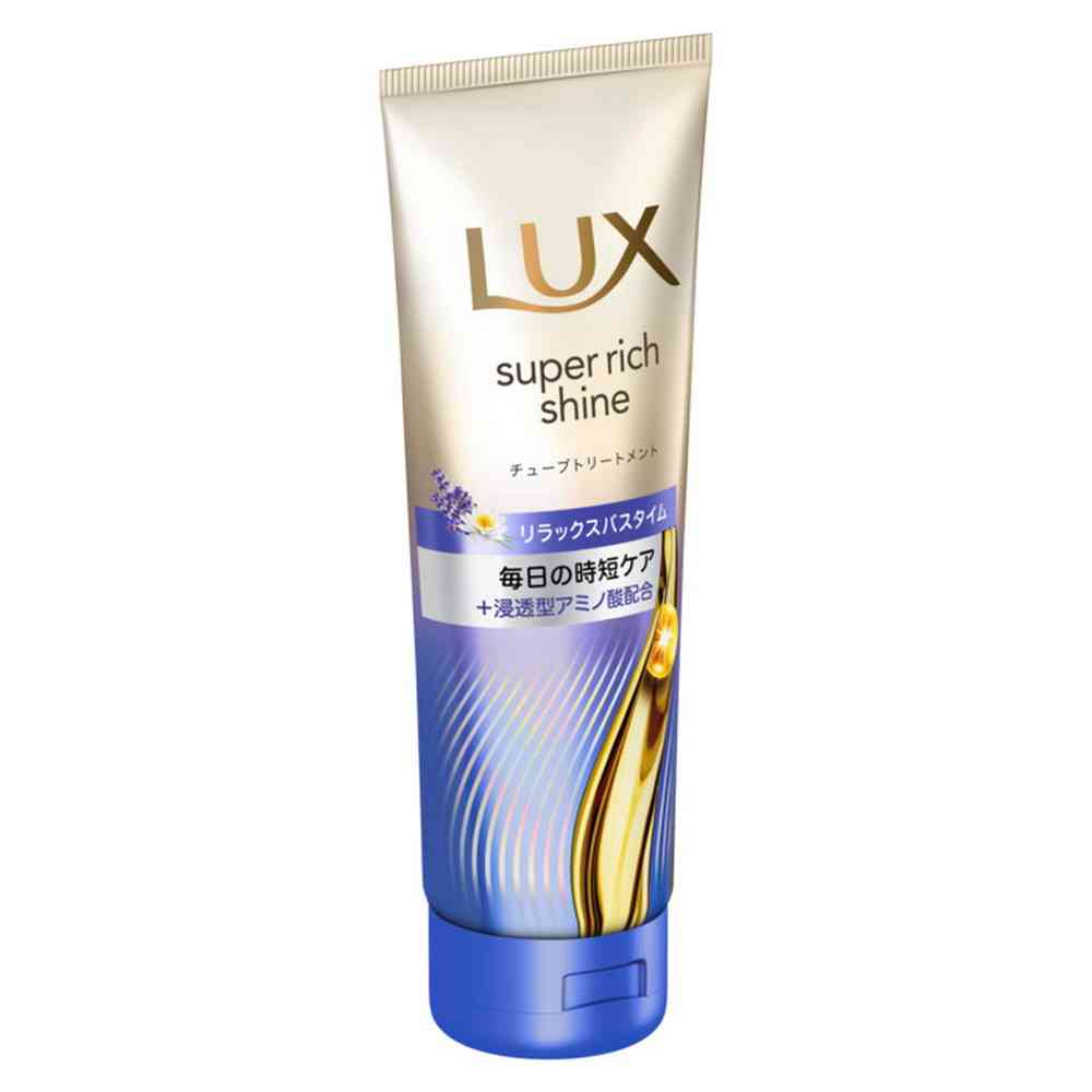 ユニリーバ ラックス スーパーリッチシャイン リラックスナイトケア まとまりチューブトリートメント 150g