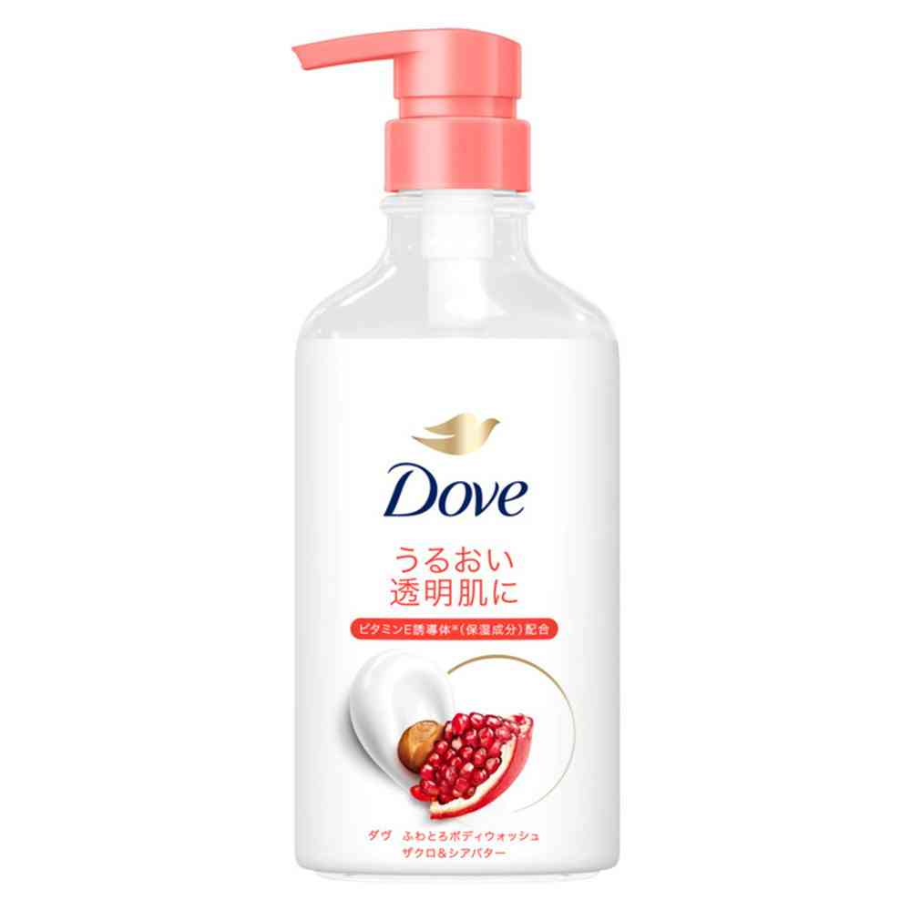 ユニリーバ ダヴ ふわとろボディウォッシュ ザクロ&シアバター ポンプ 450g