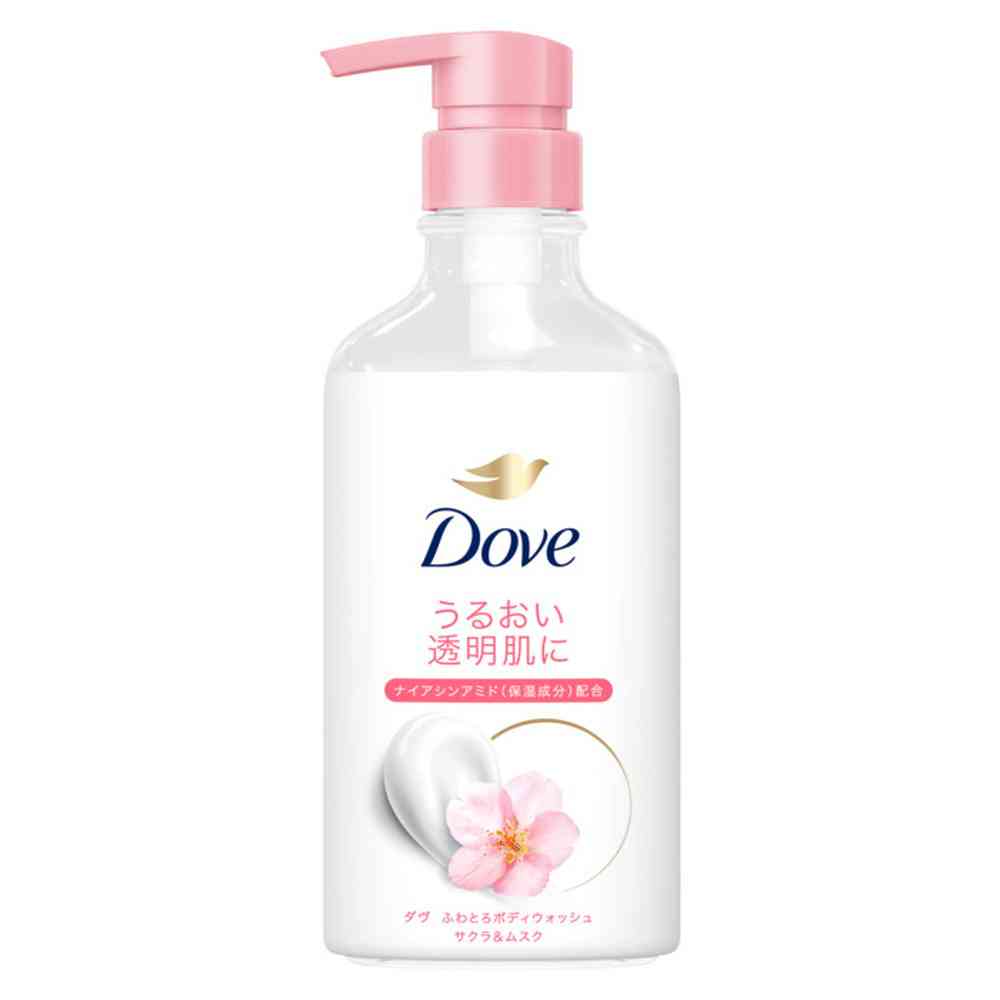 ユニリーバ ダヴ ふわとろボディウォッシュ サクラ&ムスク ポンプ 450g