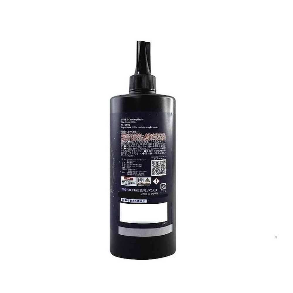 パジコ UV-LEDコーティングレジン 星の雫 グロス 500g 【直送品】 返品・キャンセル・他商品と同時購入は不可