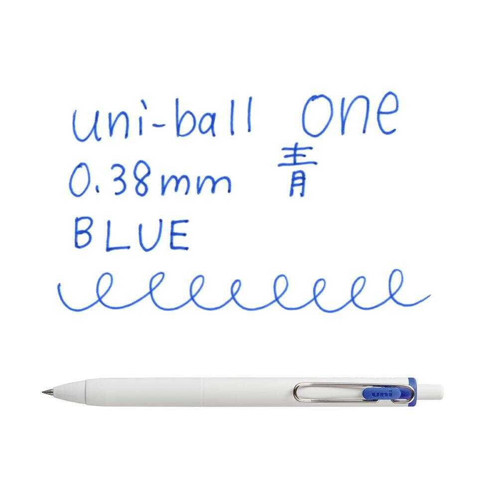 三菱鉛筆 ユニボールONE 0.38mm 青 1本 青