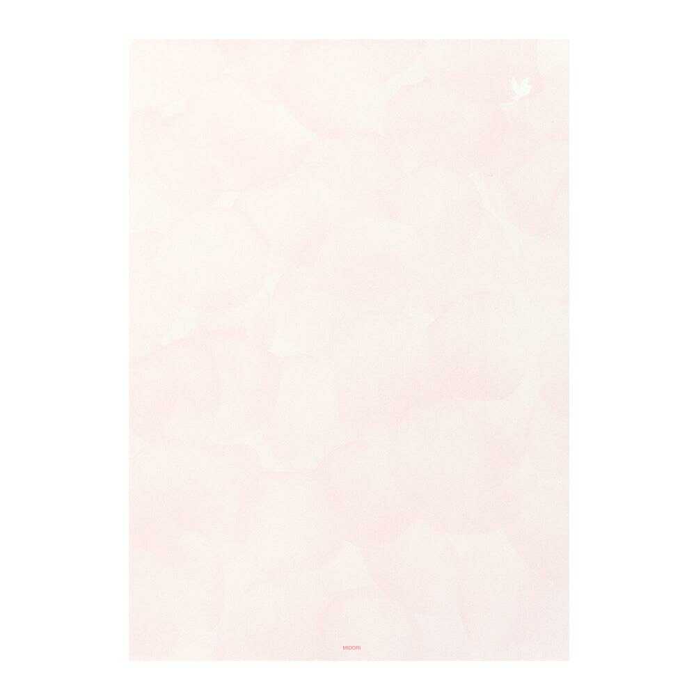ミドリ 便箋 花色ノキモチ 1冊50枚
