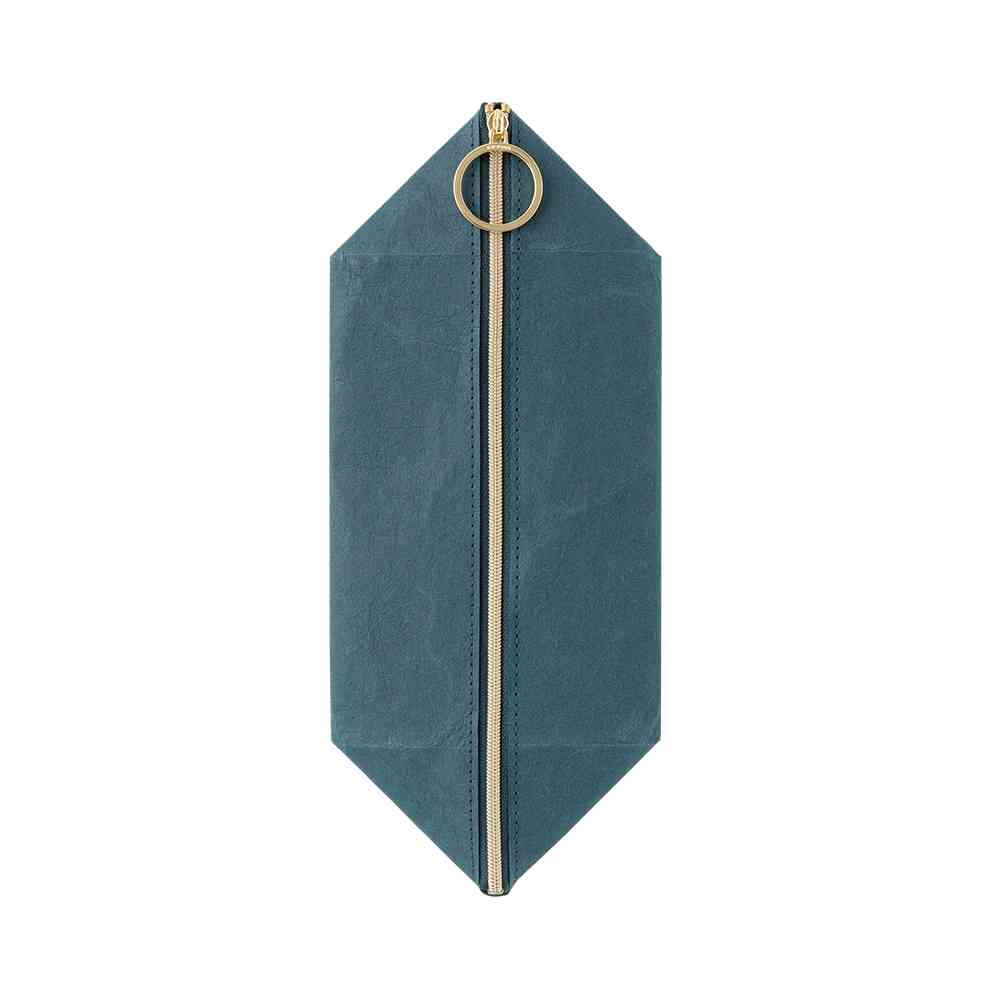 ミドリ ペントレーポーチ 紺 1個