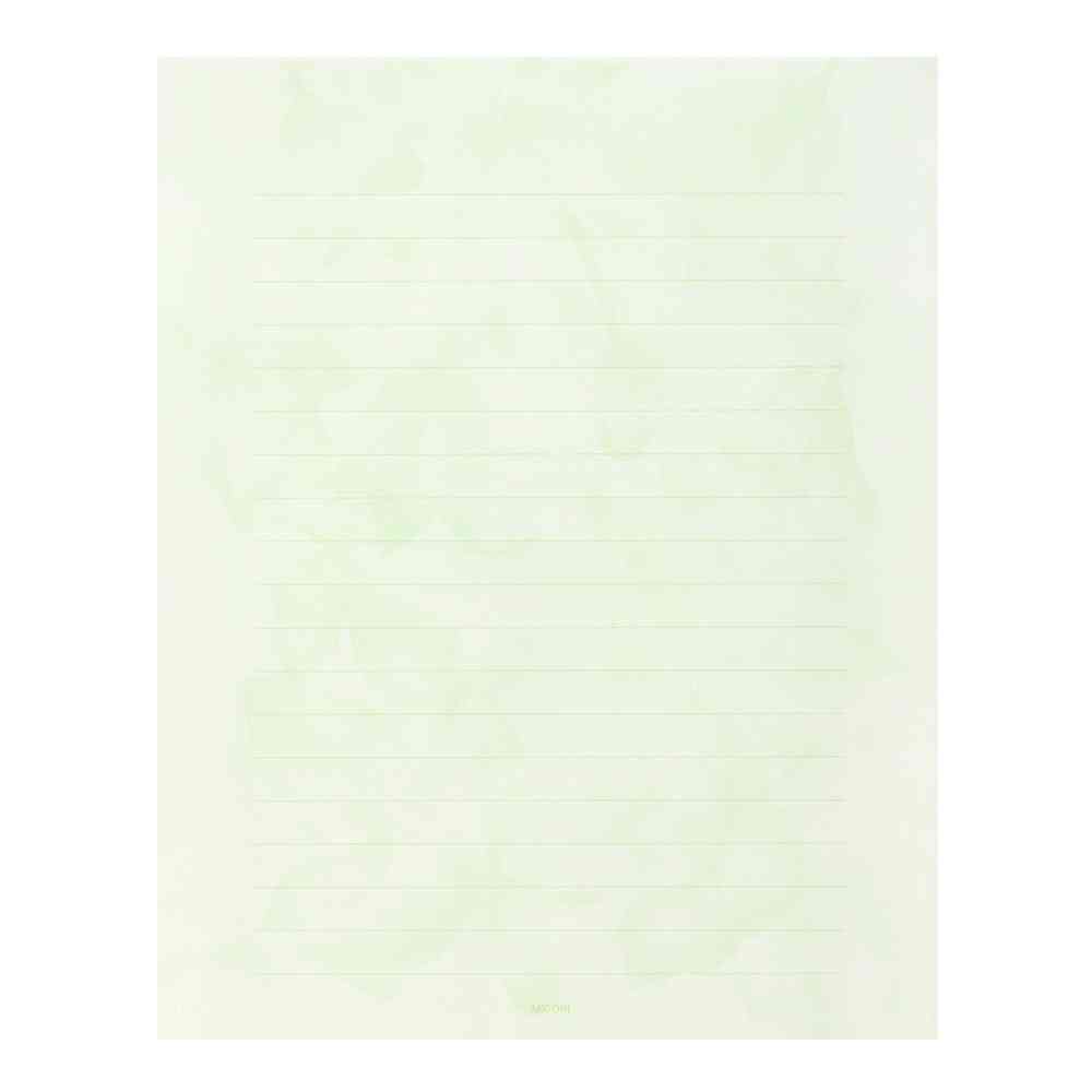 ミドリ レターセット100 森色ノキモチ 便箋/16枚入、封筒/8枚入、シール/1枚入