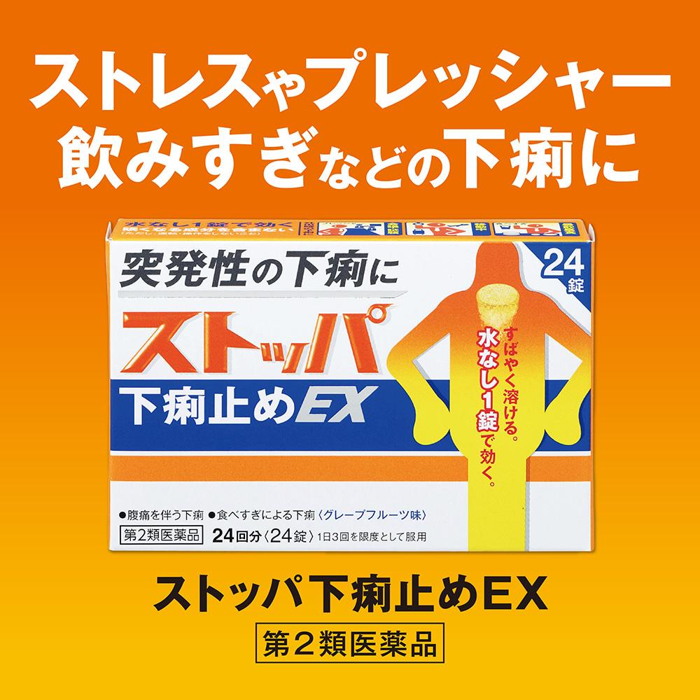 【第2類医薬品】ストッパ下痢止めEX 24錠