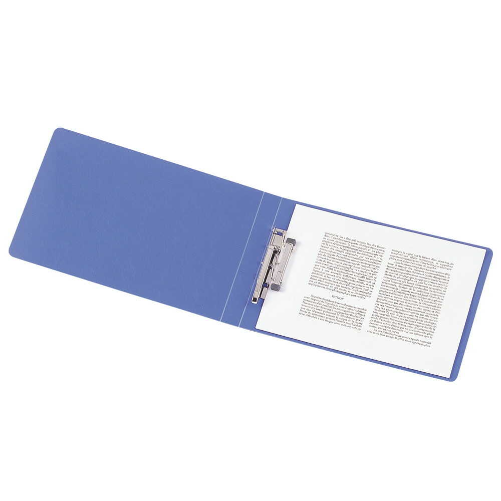 リヒトラブ パンチレスファイル<HEAVY DUTY> B4 藍 1冊 藍