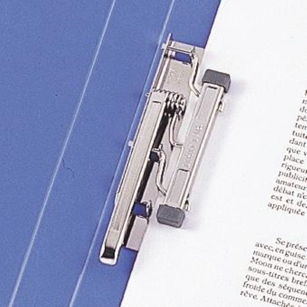 リヒト パンチレスファイル(HEAVY DUTY) A5 藍 コピー用紙160枚 1冊