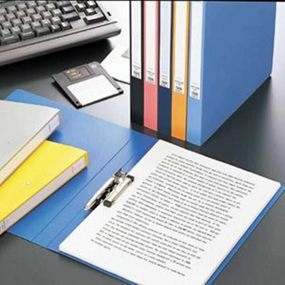 リヒトラブ パンチレスファイル<HEAVY DUTY> A3 1冊 9藍