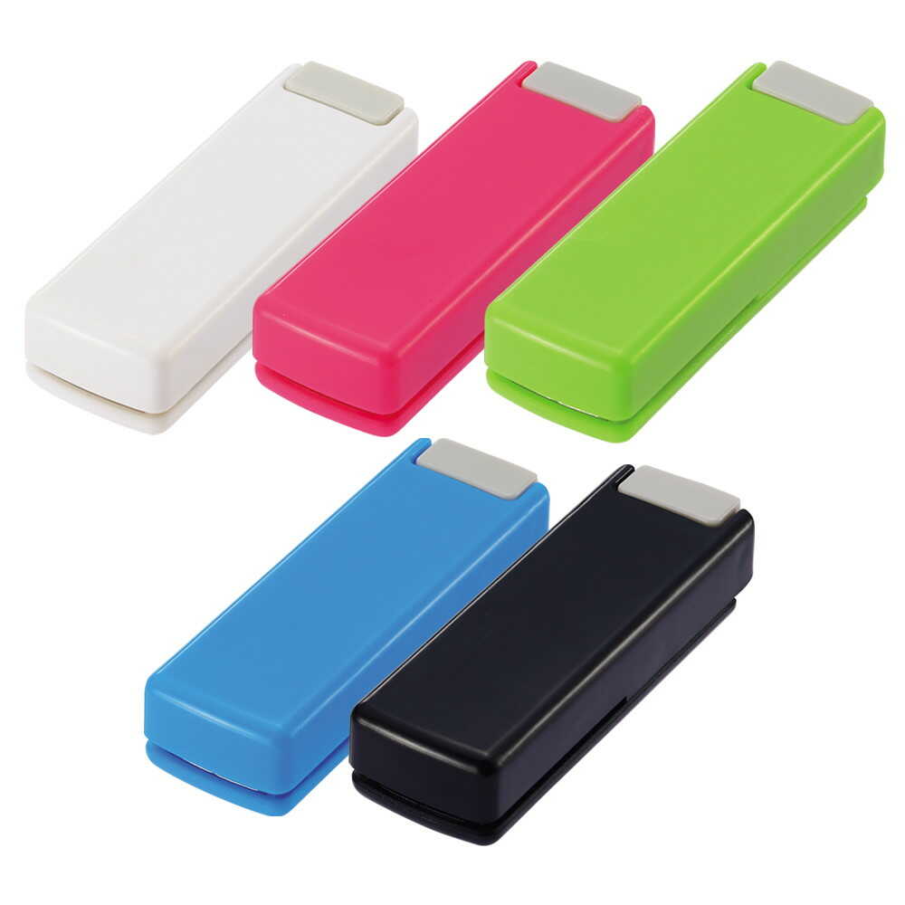 リヒトラブ コンパクトホッチキス 白 1個 0白