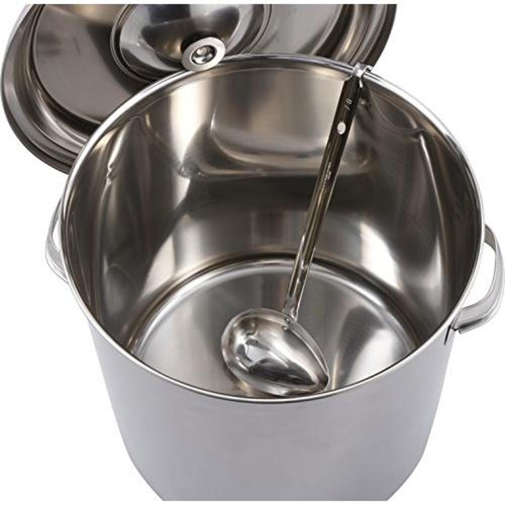 和平フレイズ レードル横口 シルバー シルバー 幅10.5×奥5.9×高31.4cm