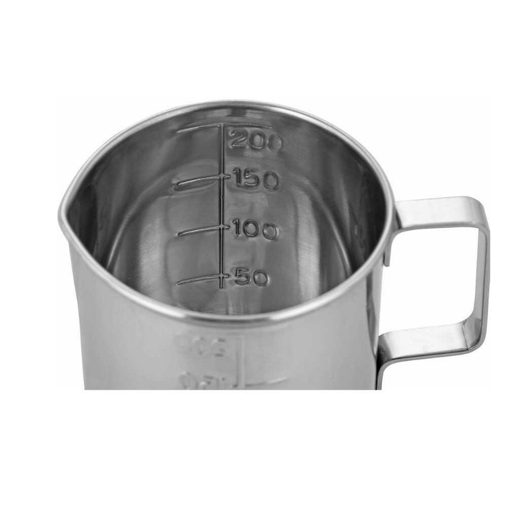 和平フレイズ 味道口付メジャーカップ200cc シルバー シルバー