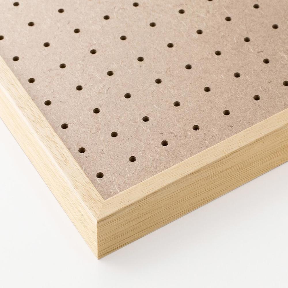 有孔ボードパネル 600角 ナチュラル 【直送品】 返品・キャンセル・他商品と同時購入は不可