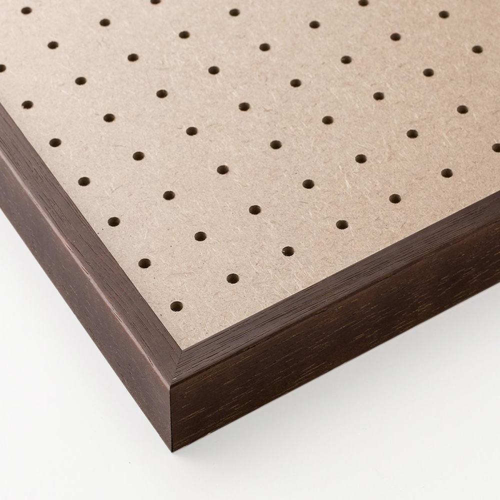 有孔ボードパネル 600角 ブラウン 【直送品】 返品・キャンセル・他商品と同時購入は不可