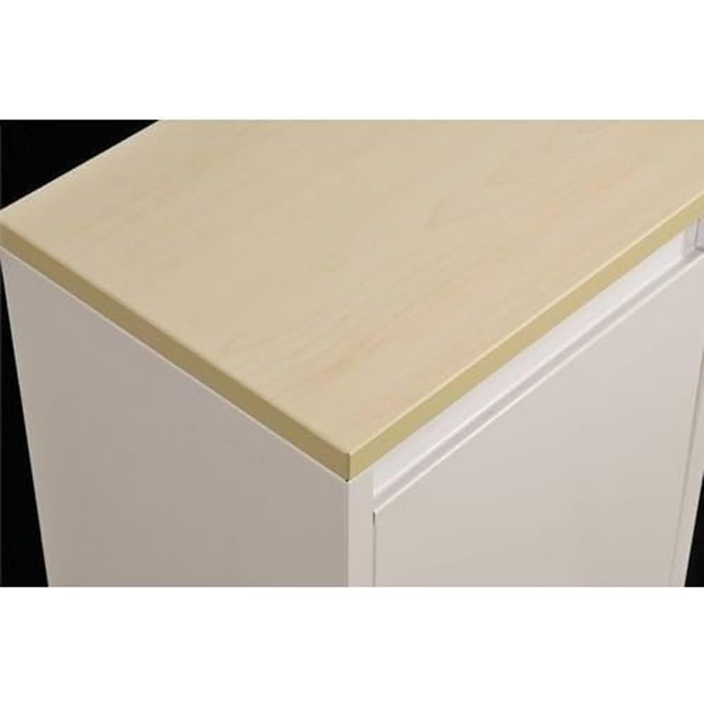 4分別ボックス YY2-WSB-60 ホワイト/メープル メーカー直送▼返品・キャンセル不可【他商品との同時購入不可】