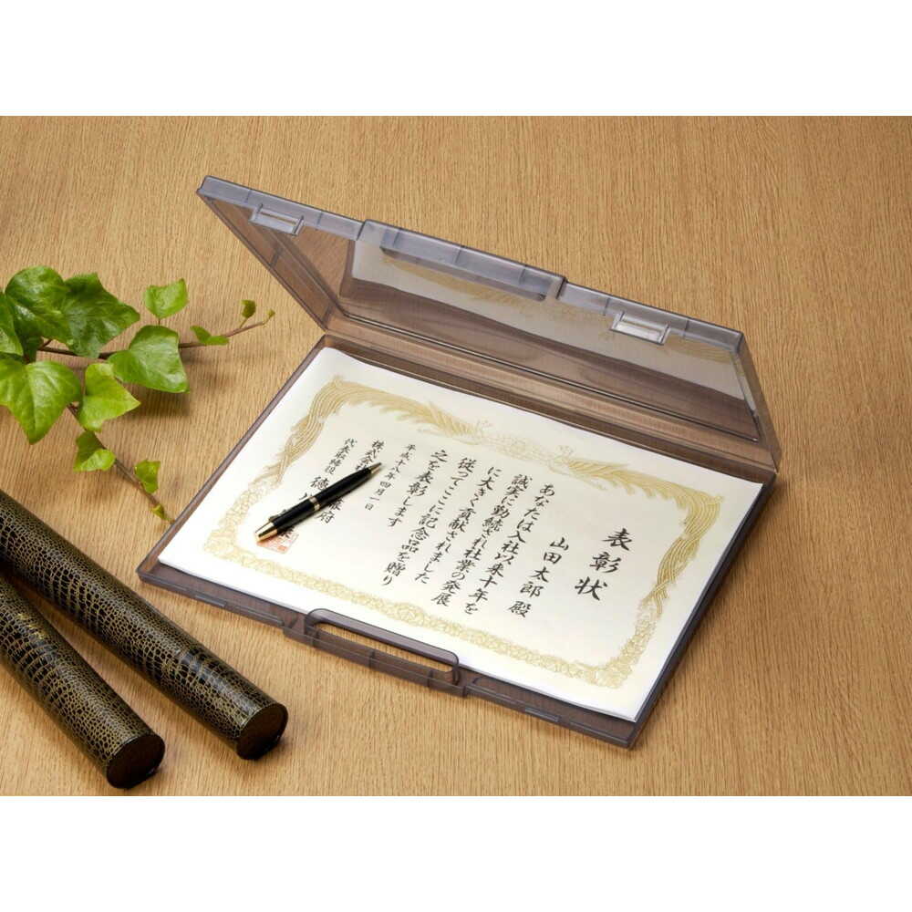 和泉化成 A3アクティブファイルケース スモーク スモーク