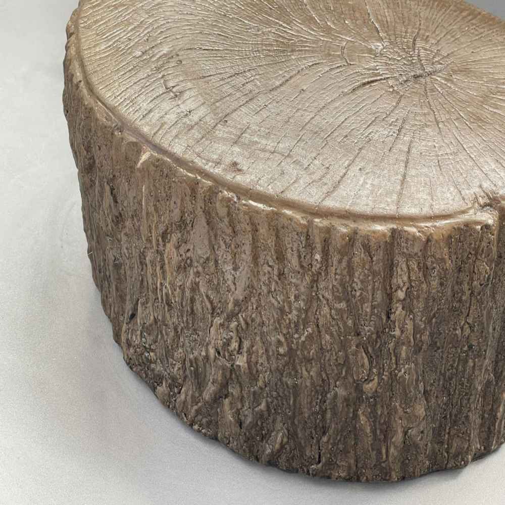 コンクリート踏み台 擬木S 1334838 メーカー直送 ▼返品・キャンセル不可【他商品との同時購入不可】