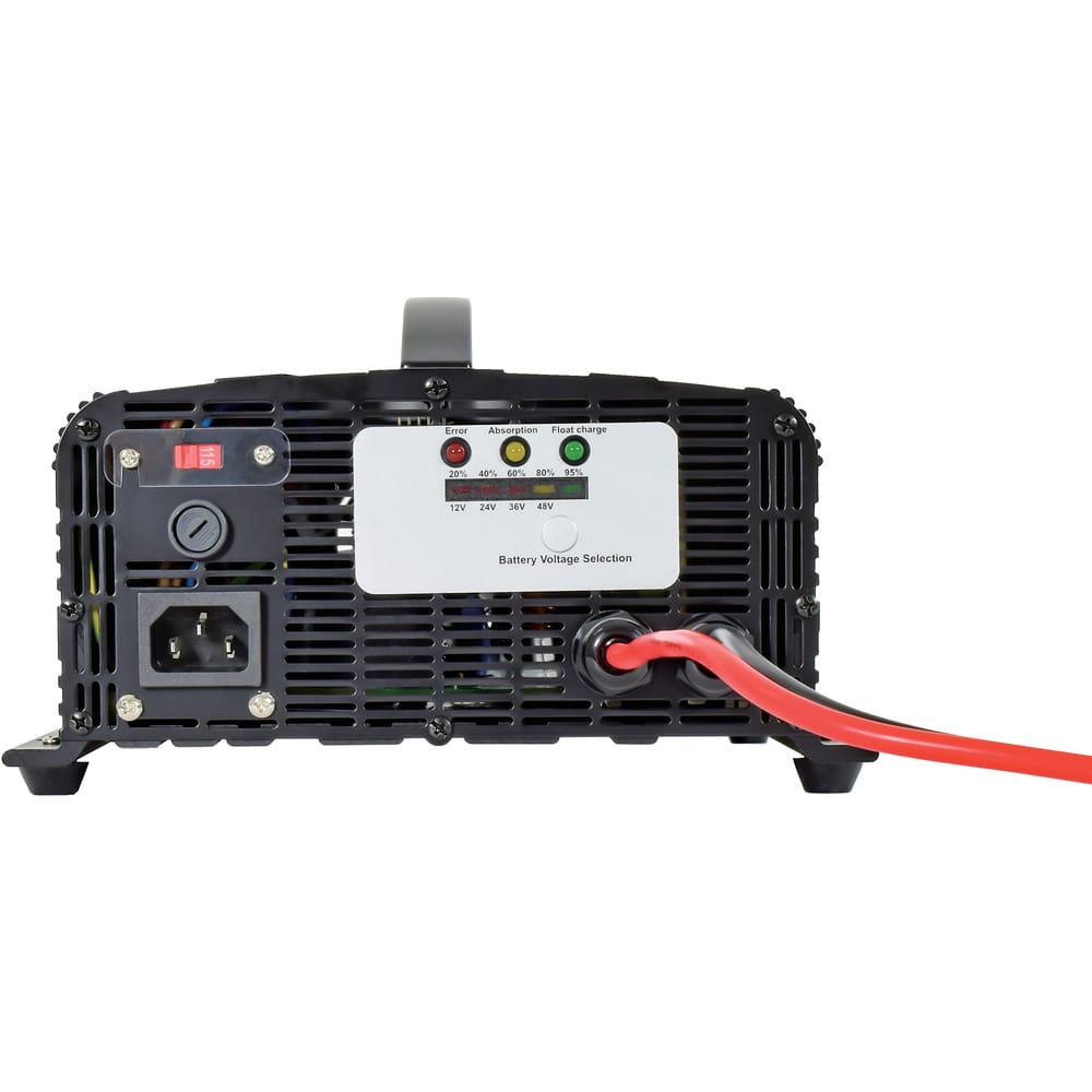 全自動充電器 全自動バッテリーチャージャー 12V-48V メーカー直送 ▼返品・キャンセル不可【他商品との同時購入不可】