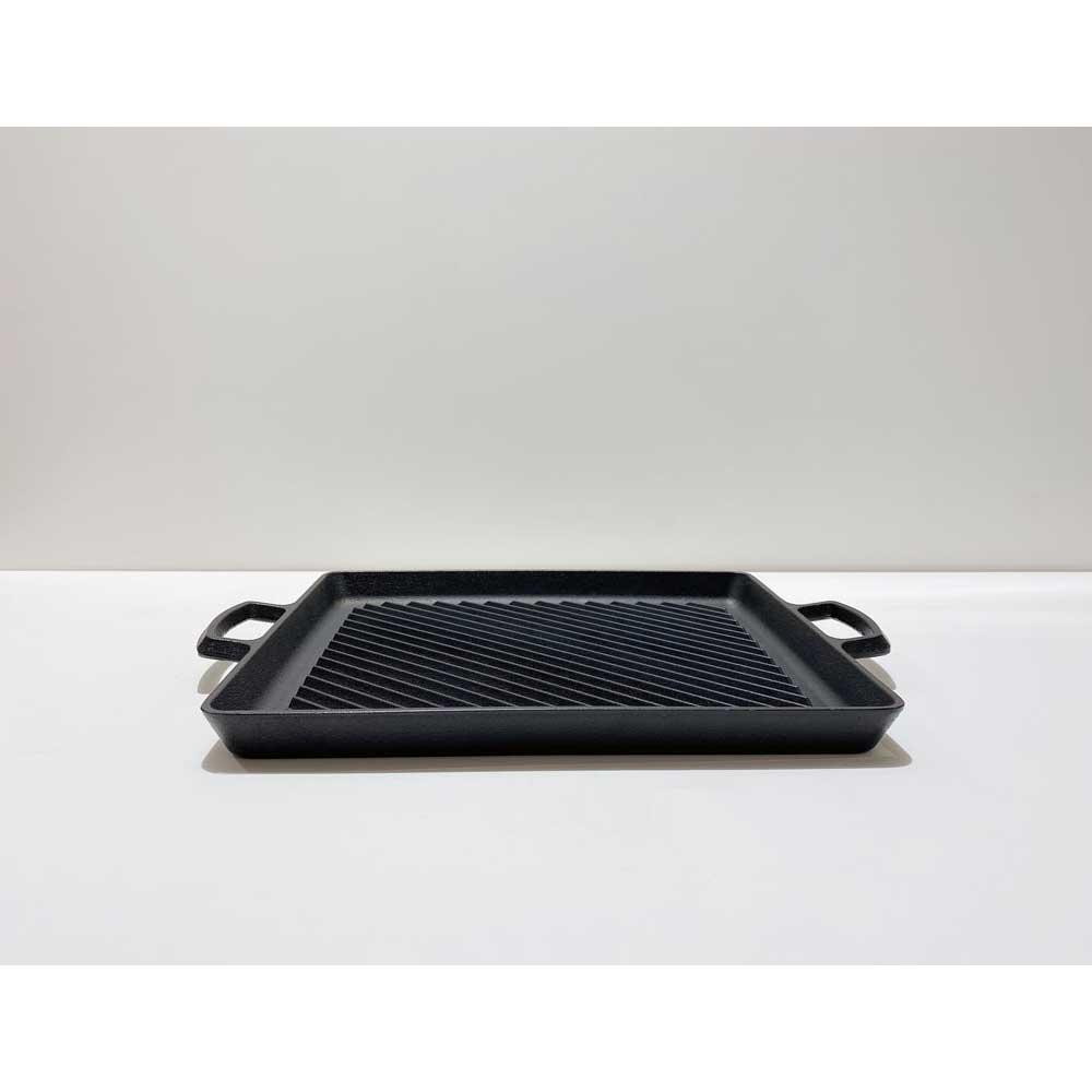 南部鉄器 オイルプレートグリル 23014 メーカー直送 ▼返品・キャンセル不可【他商品との同時購入不可】