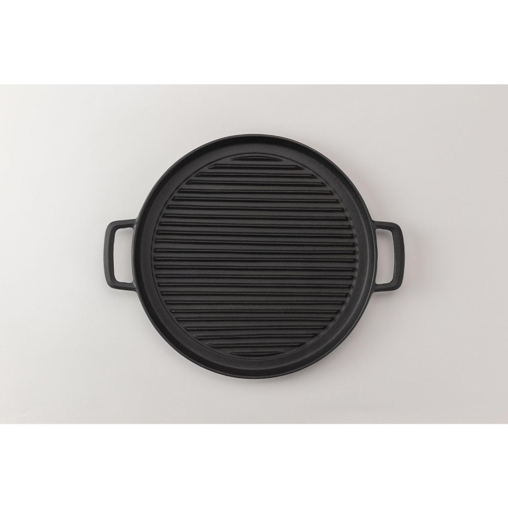 南部鉄器 グリルパン丸29cm 23051 メーカー直送 ▼返品・キャンセル不可【他商品との同時購入不可】