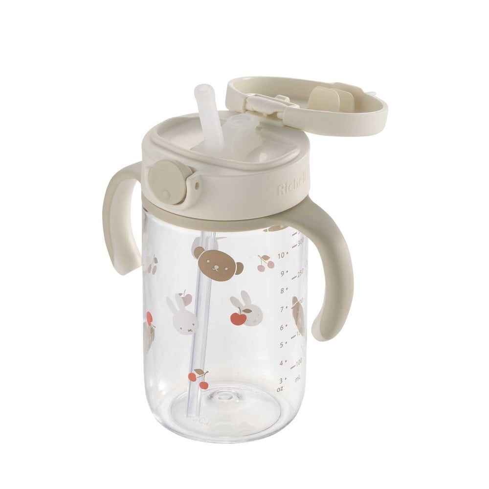 リッチェル ミッフィー&ボリス おでかけストローマグ 320ml 1個