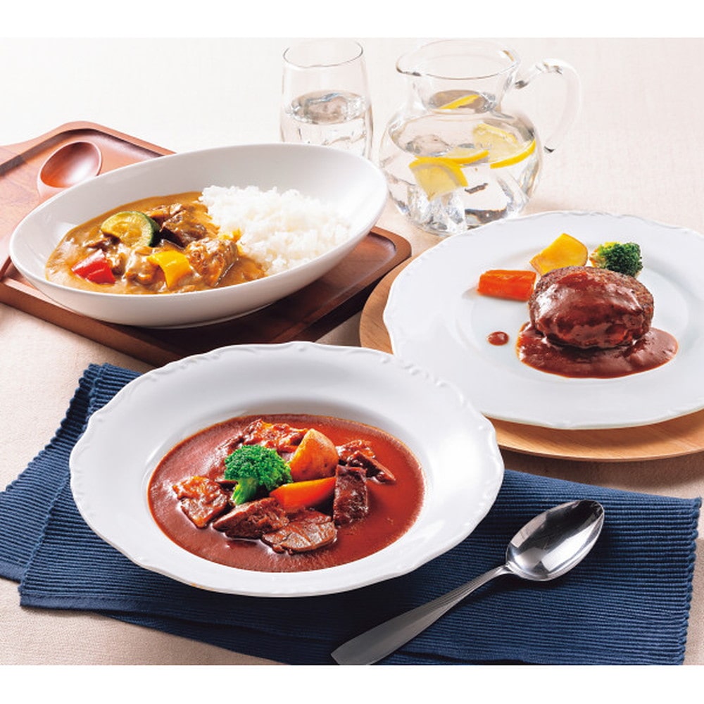 ◆【お歳暮限定】神戸のじぎく家 神戸牛贅沢セット◇メーカー直送 ▼返品・キャンセル不可【他商品との同時購入不可】