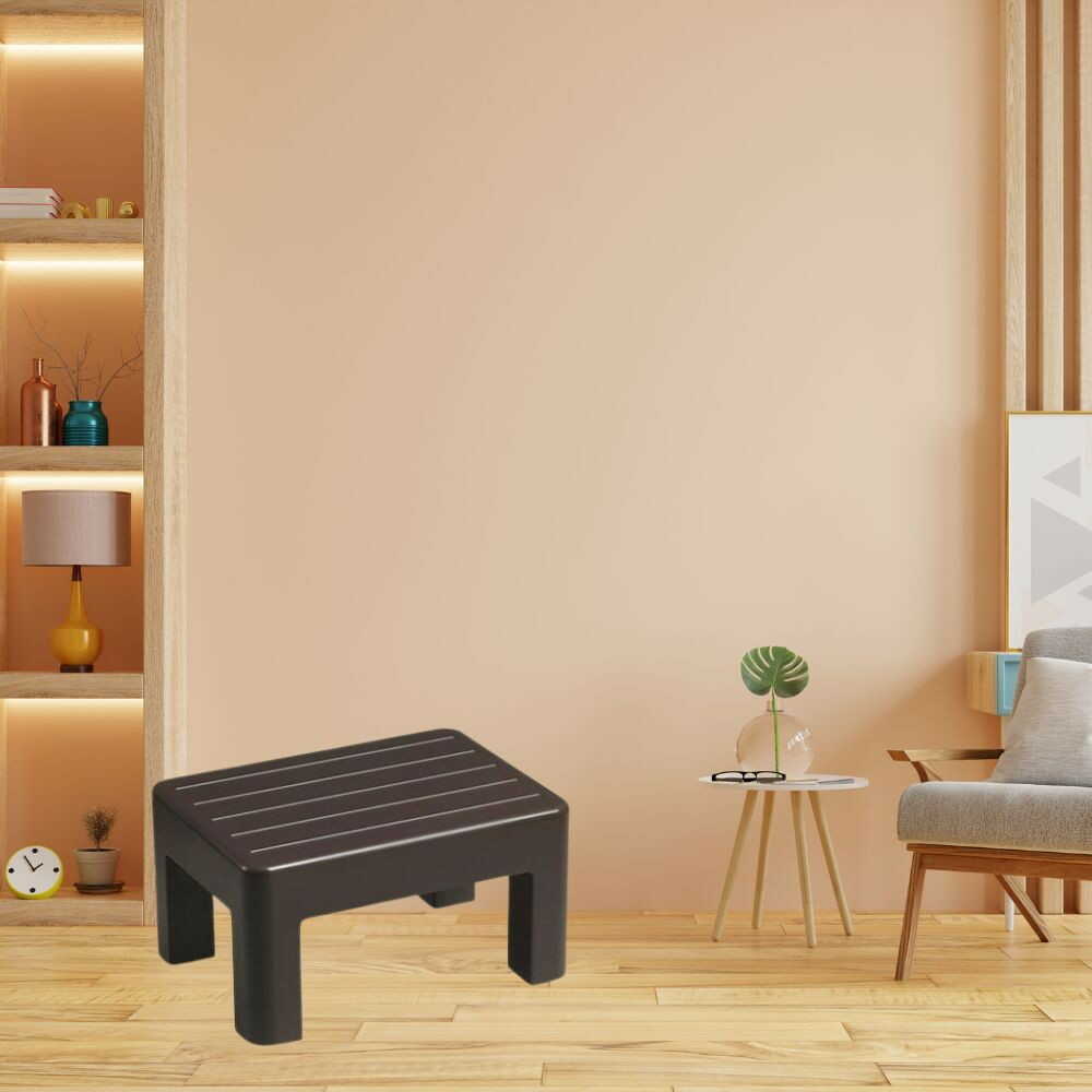 小原産業 便利台 小型 ブラウン