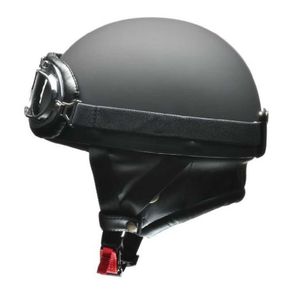 リ-ド工業 ビンテ-ジヘルメット マットブラック フリ- CR750MATBK マットブラック