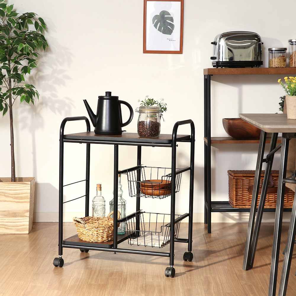 キッチンワゴン FBC-02-1 14639 メーカー直送 ▼返品・キャンセル不可【他商品との同時購入不可】