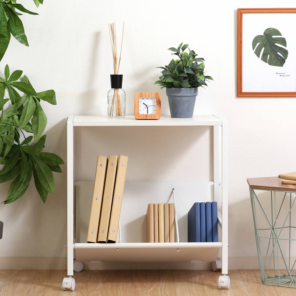 ファイルワゴン1段 83984 メーカー直送 ▼返品・キャンセル不可【他商品との同時購入不可】