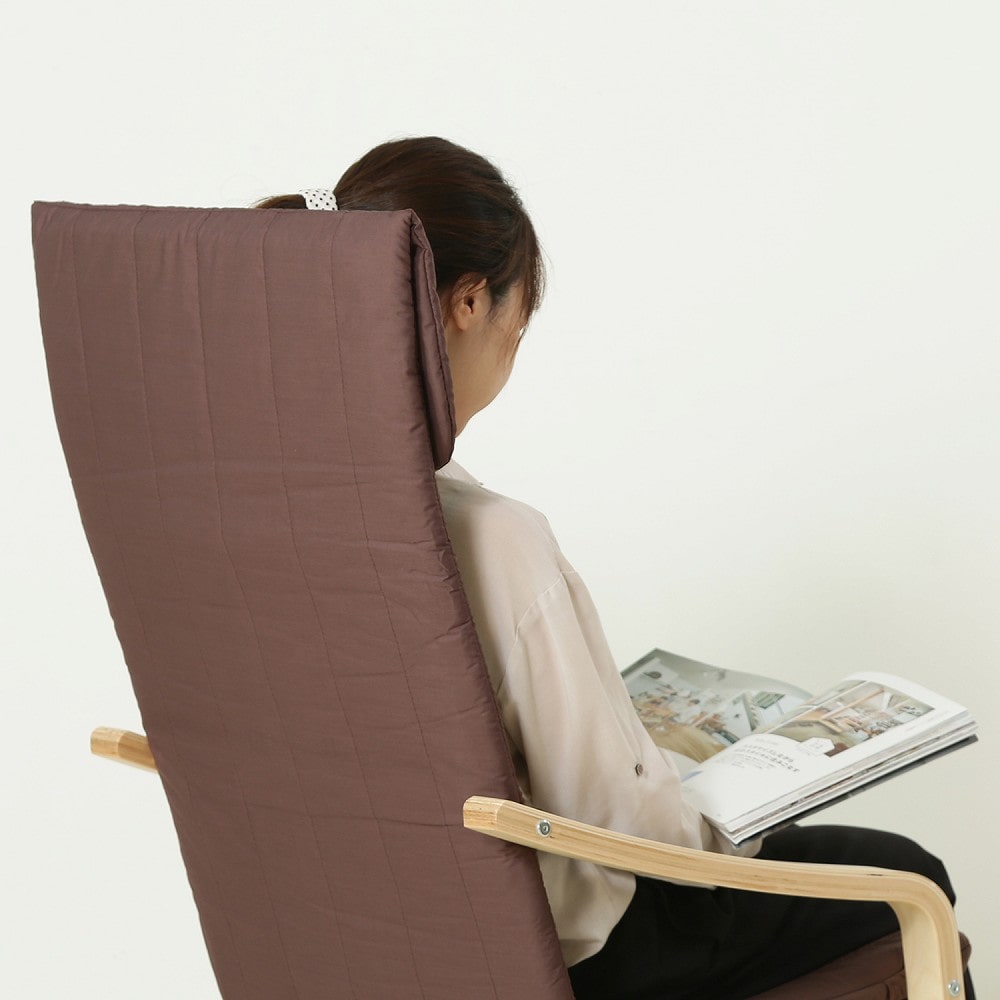 リラックスチェアー スリム BR 84056 メーカー直送 ▼返品・キャンセル不可【他商品との同時購入不可】