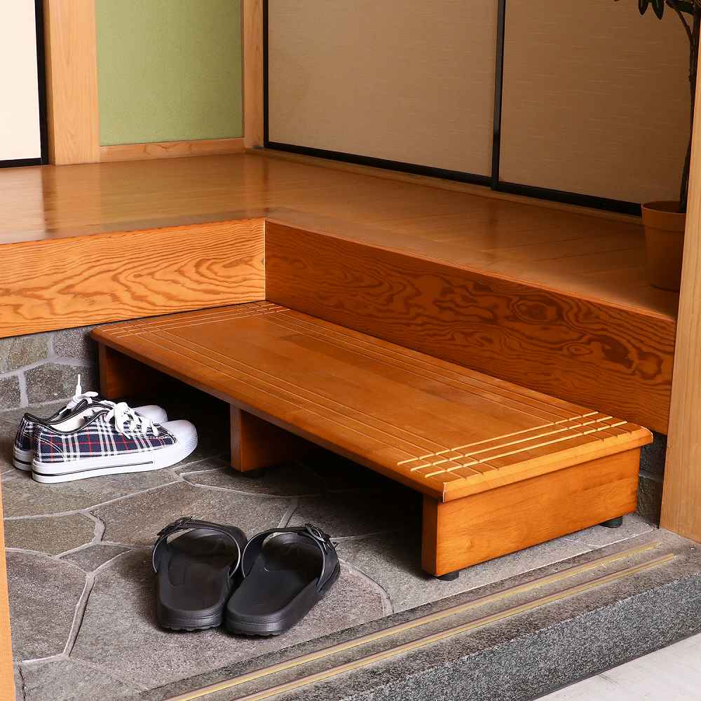 玄関台 90cm 88990 メーカー直送 ▼返品・キャンセル不可【他商品との同時購入不可】