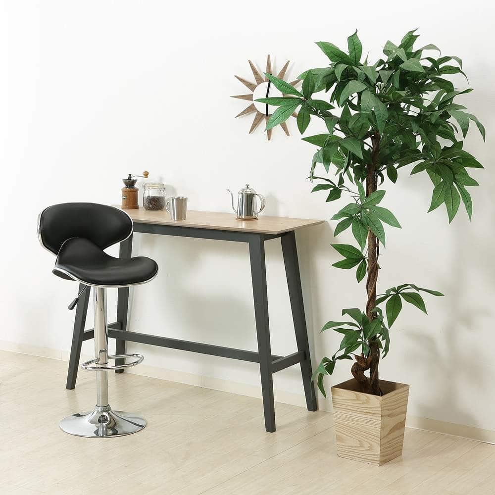 カウンターチェア シェル BK 93290 メーカー直送 ▼返品・キャンセル不可【他商品との同時購入不可】