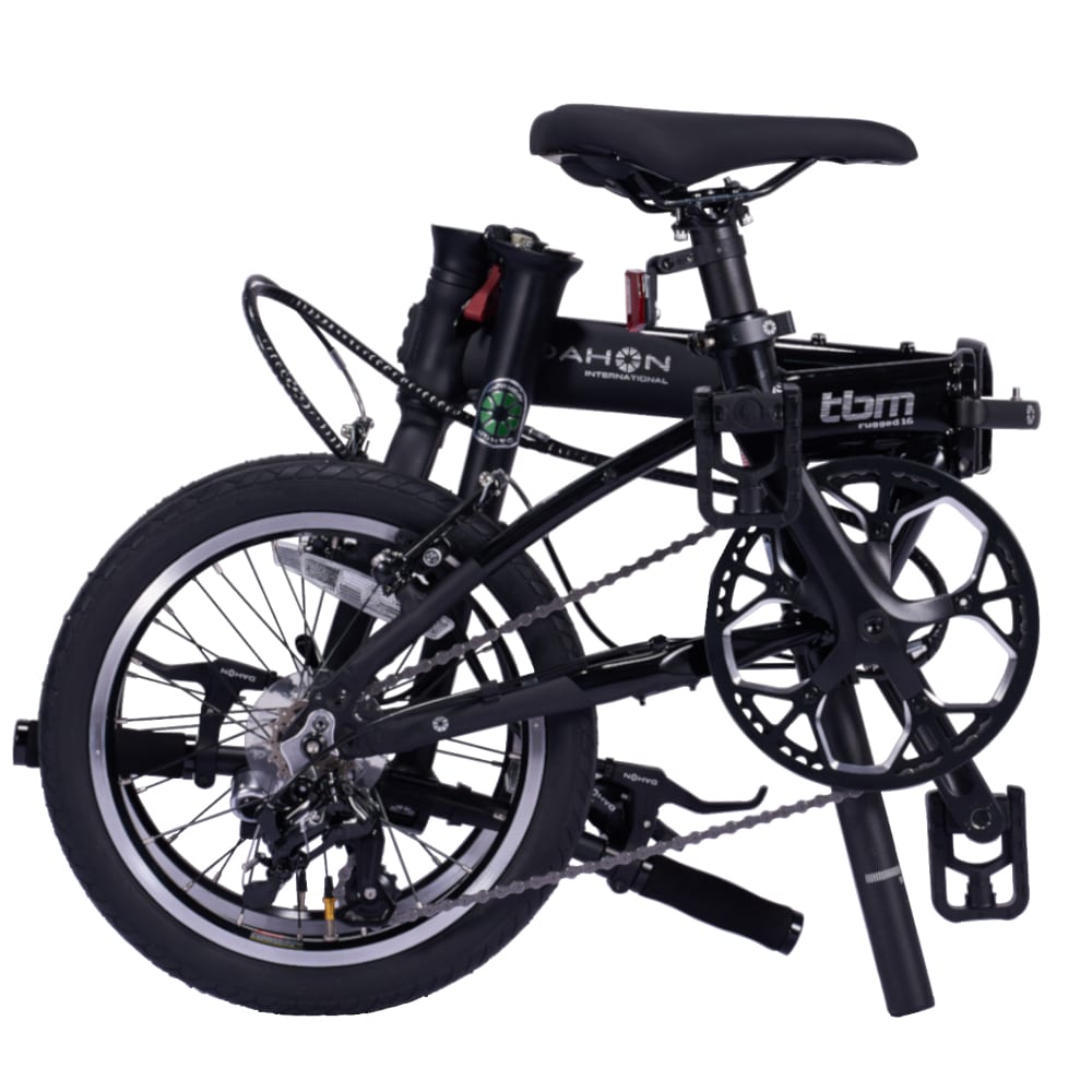 ダホン int. ティービーエム ラギット16インチ マットブラック メーカー直送 ▼返品・キャンセル不可【他商品と同時購入不可