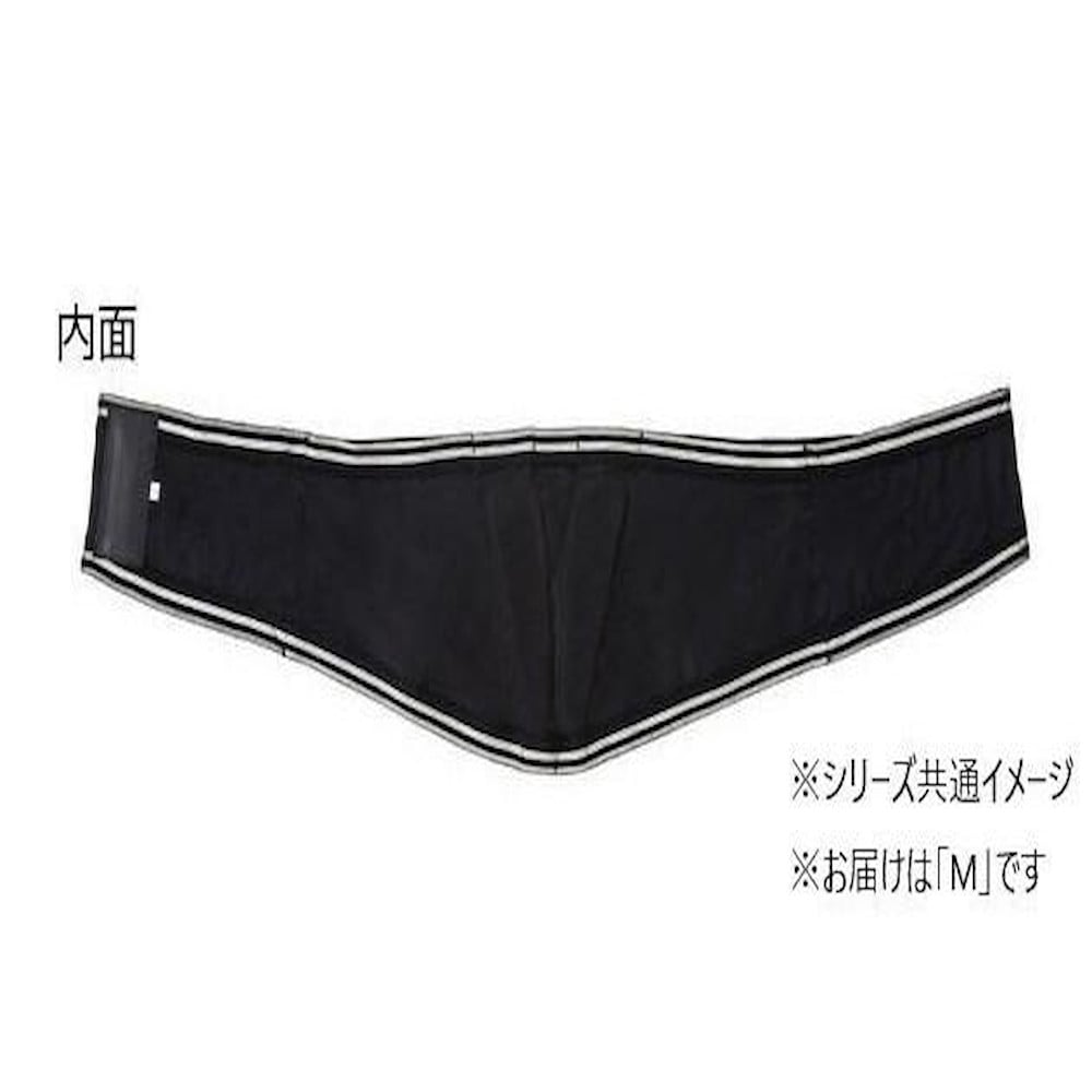 腰部ベルト ランバックスリム ブラック M 033973 メーカー直送 ▼返品・キャンセル不可【他商品との同時購入不可】