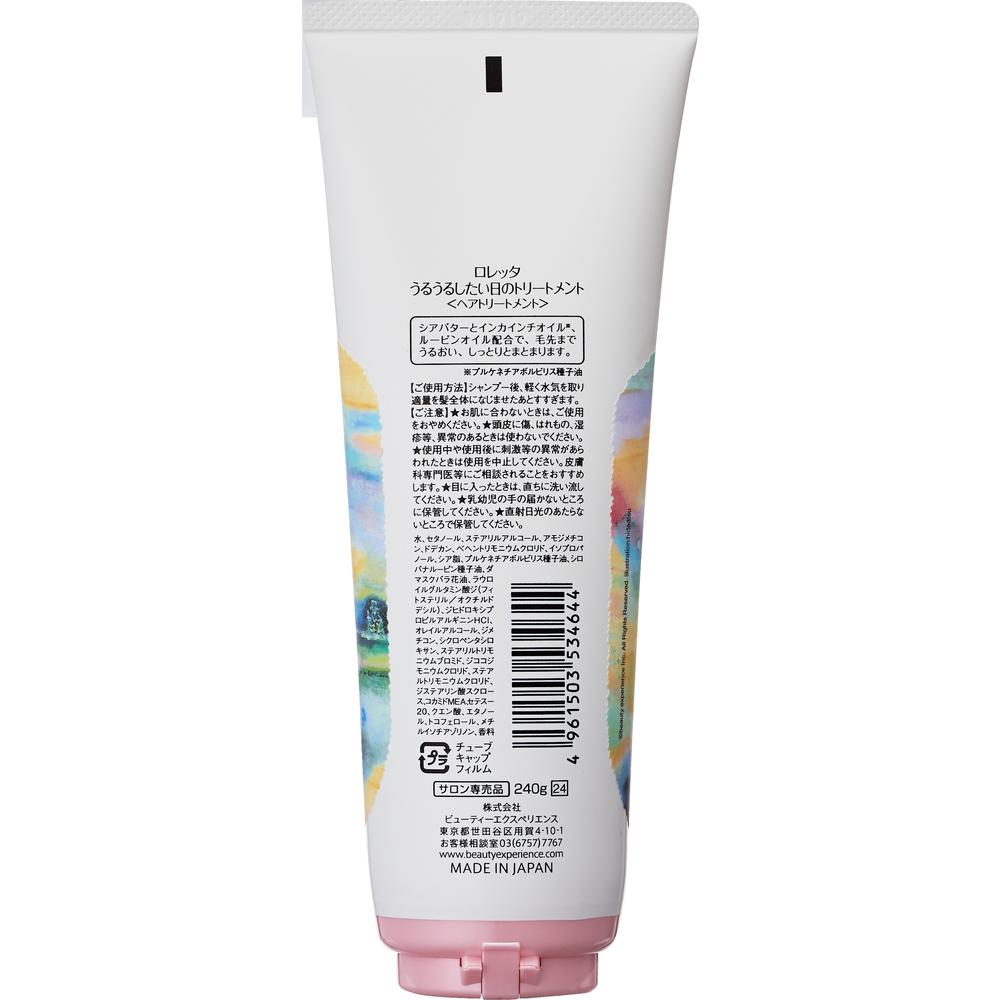 ロレッタ うるうるしたい日のトリートメント 240g