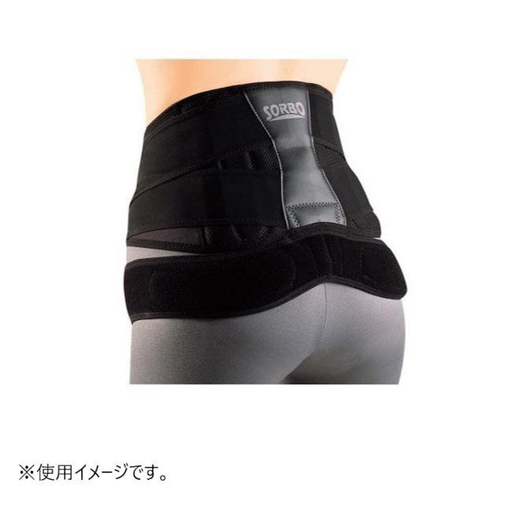ソルボDo 中殿筋+腰ガード ブラック 63034・M メーカー直送 ▼返品・キャンセル不可【他商品との同時購入不可】