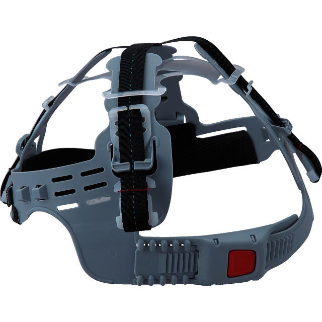 トーヨーセーフティ 送風機内蔵ヘルメット WindyHelmt スモーク 【直送品】 返品・キャンセル・他商品と同時購入は不可