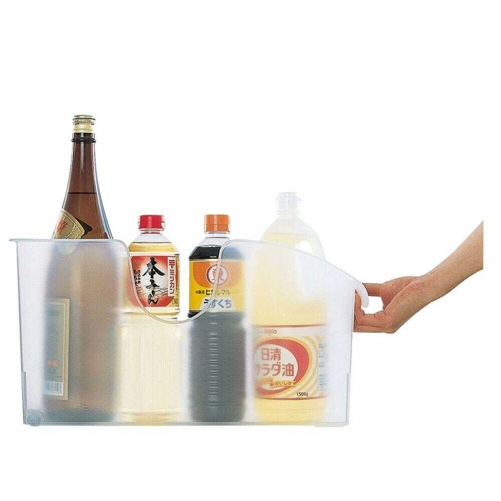 不動技研 シンク下ボックスM クリア クリア 幅14.5×奥45.7×高24.2cm