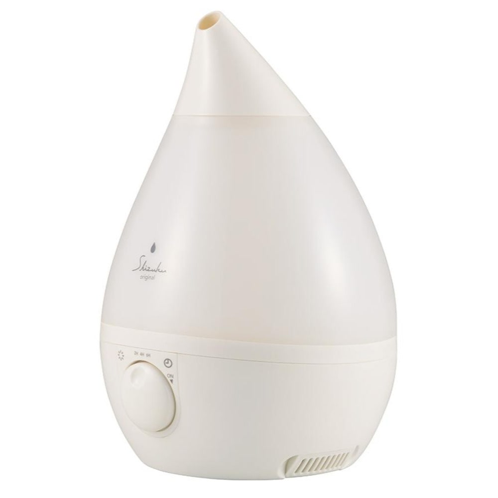 超音波式アロマ加湿器 SHIZUKU ASZ-330-WH タッチパネル式 無段階加湿量調節 自動OFF機能 ソイミルク 1台