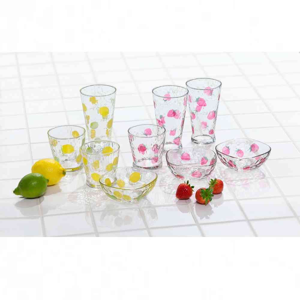 アデリア フルーツドロップ タンブラー L イチゴ