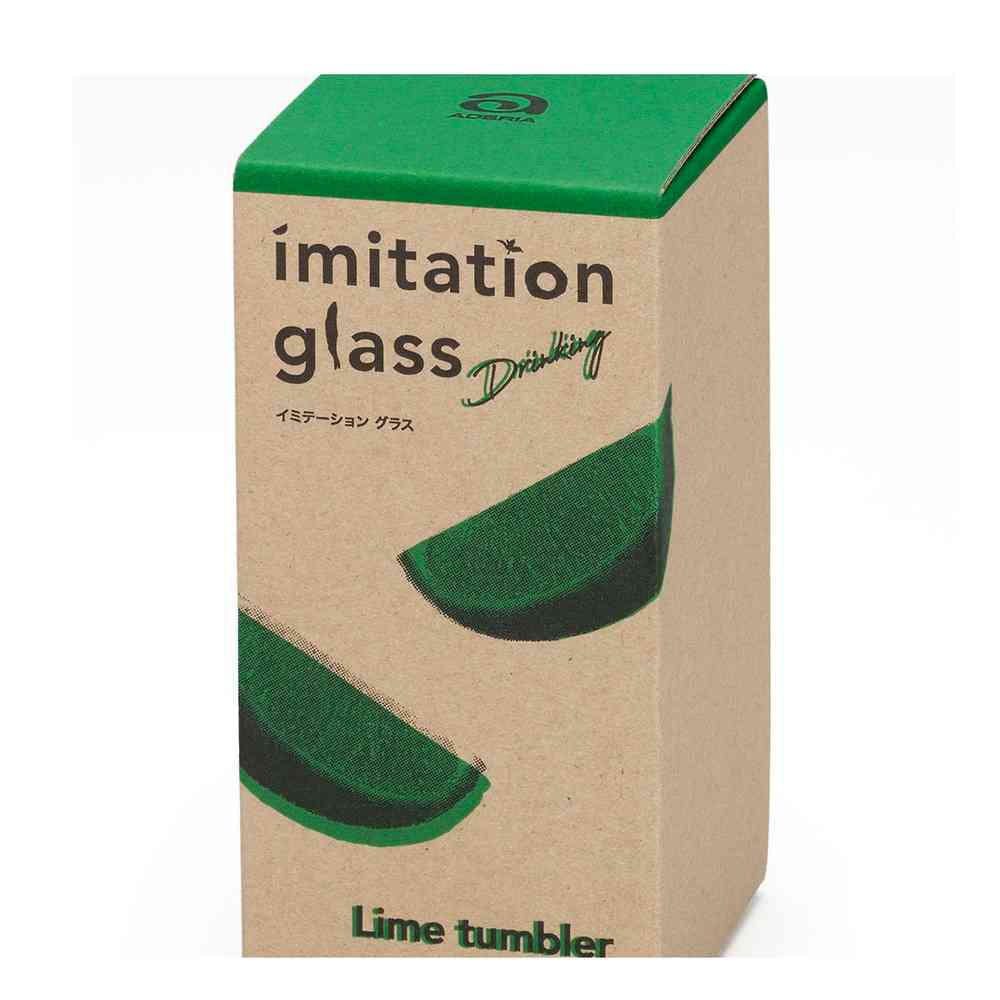 アデリア イミテーショングラス ライムタンブラー