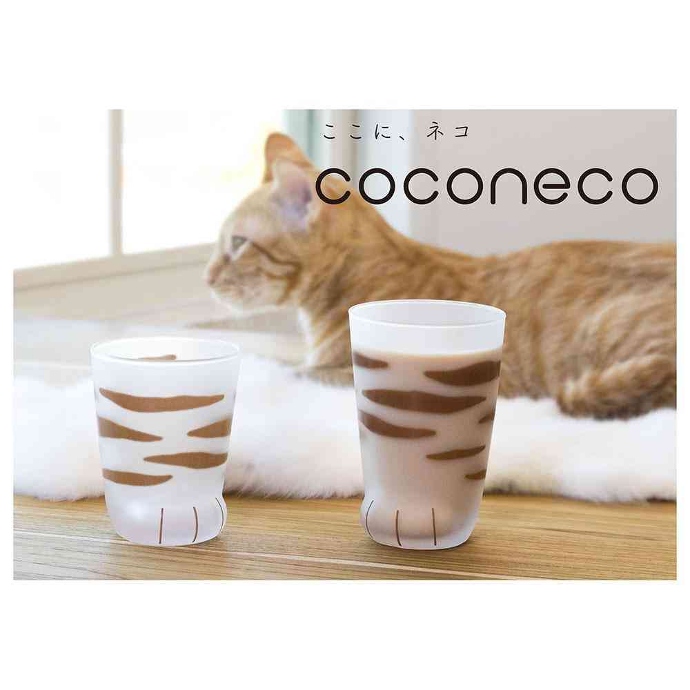 アデリア coconeco グラス 親子セット トラ 230ml×1個、300ml×1個