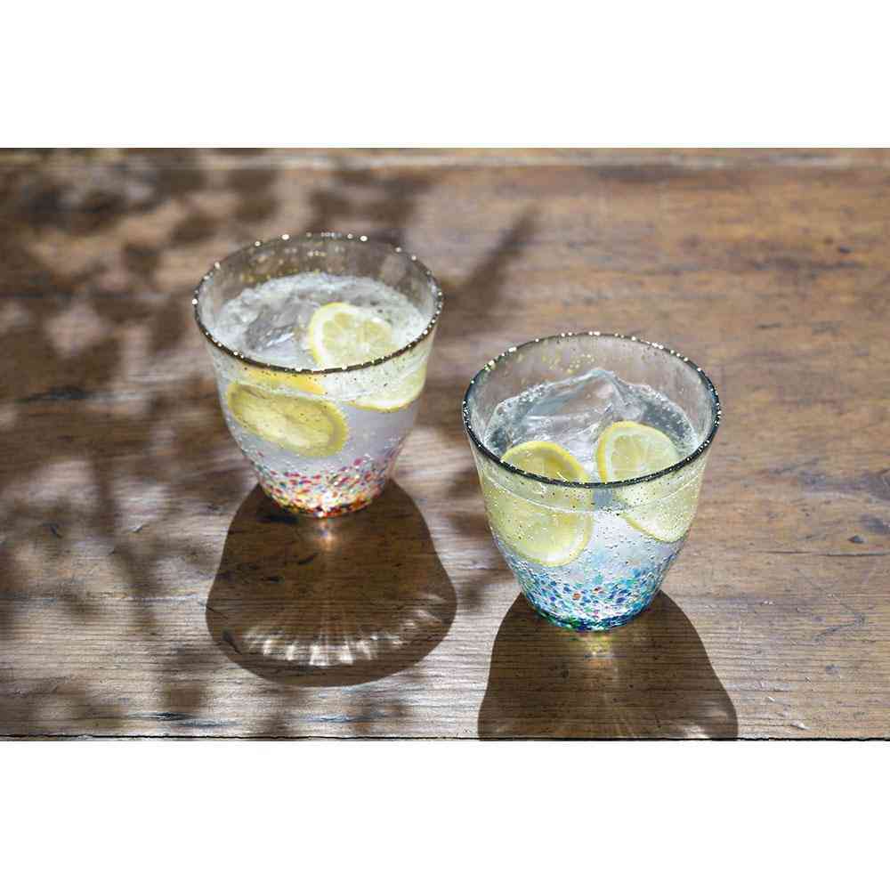 アデリア まつり・はなび ロックグラスペアセット 330ml×2個