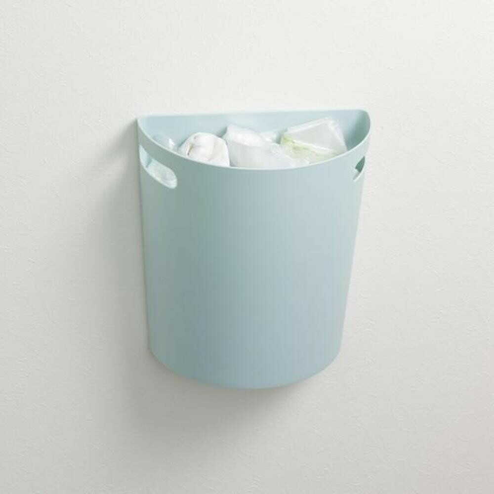 伊勢藤 壁掛けダストボックス ブルー ブルー